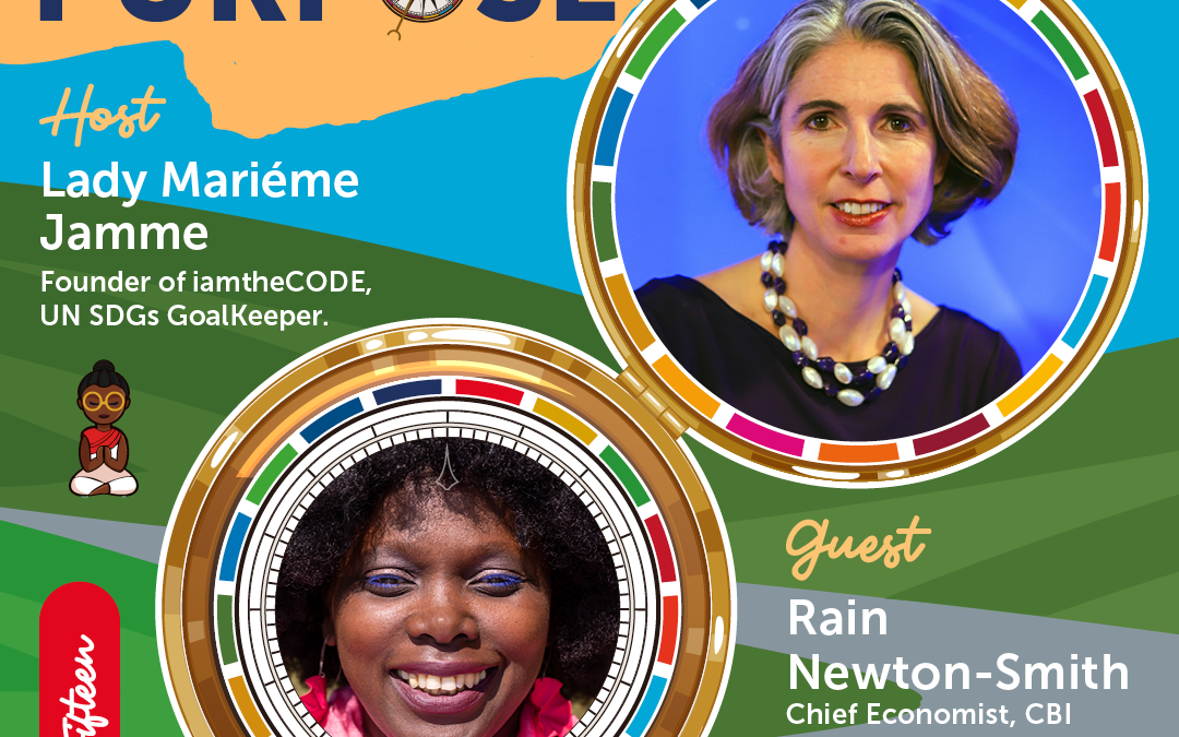 Discovering Your Purpose| S5E15: In Conversation with Rain Newton-Smith – Transforming Lives Through A Shared Purpose