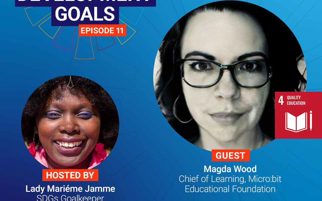 S6E11 In Conversation with Madga Wood – Digital Education and the Technology within (Girls ICT Day week Special)