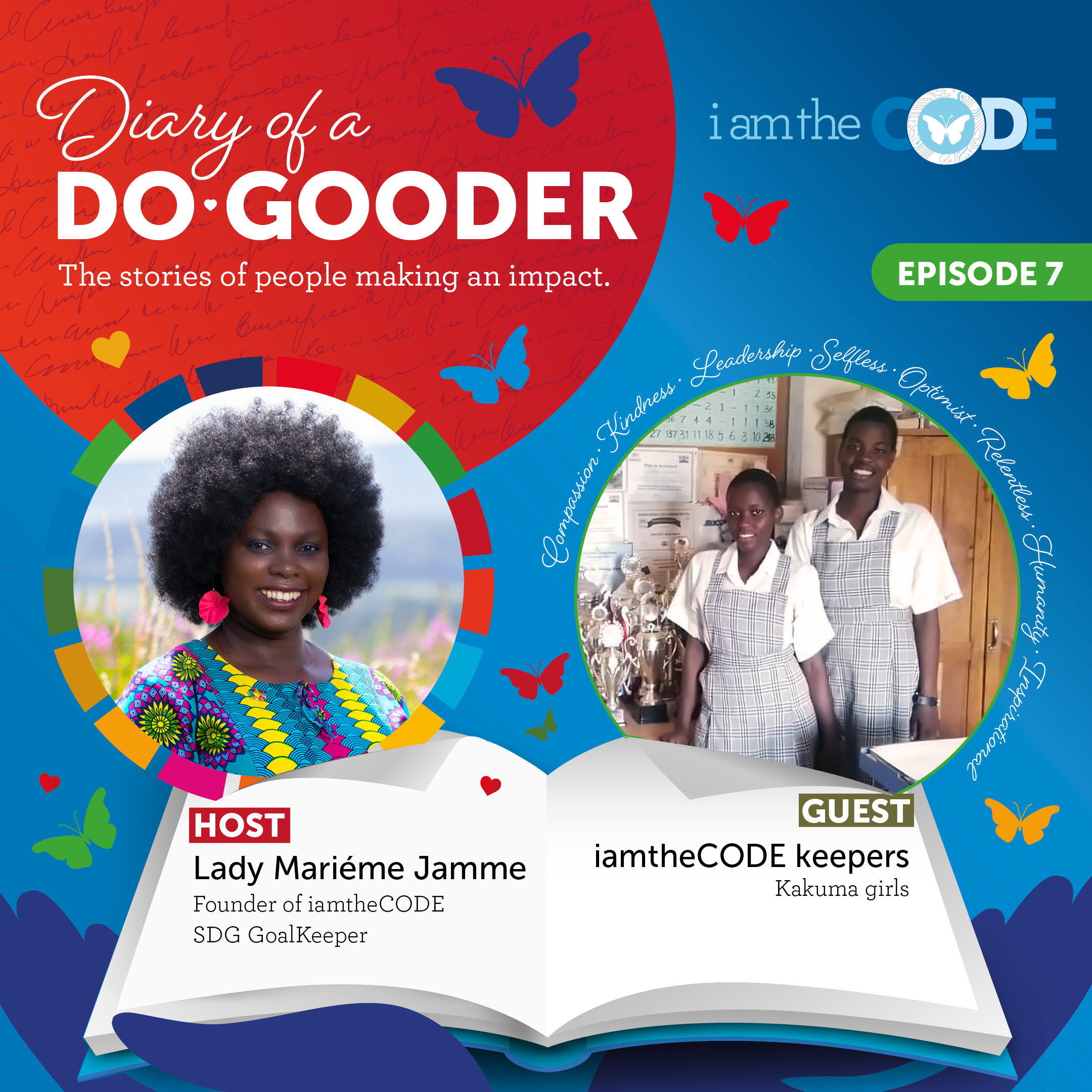 S7E7 Diary Of A Do-Gooder – Creating Your Own Space While Doing Good with the Kakuma Girls