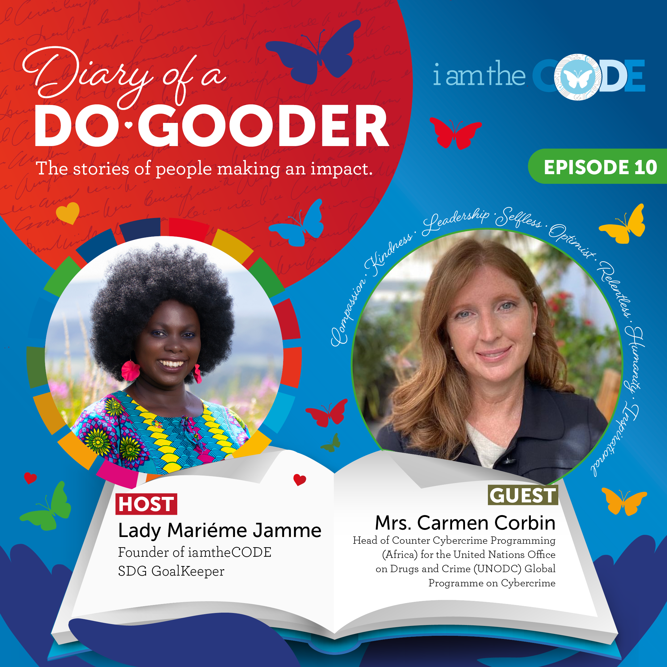 S7E10 Diary Of A Do-Gooder – The Importance of Leading by Example with Carmen Corbin