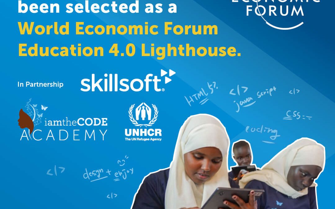 iamtheCODE Becomes a World Economic Forum Education 4.0 Lighthouse and Names Baroness Martha Lane Fox as a New Patron