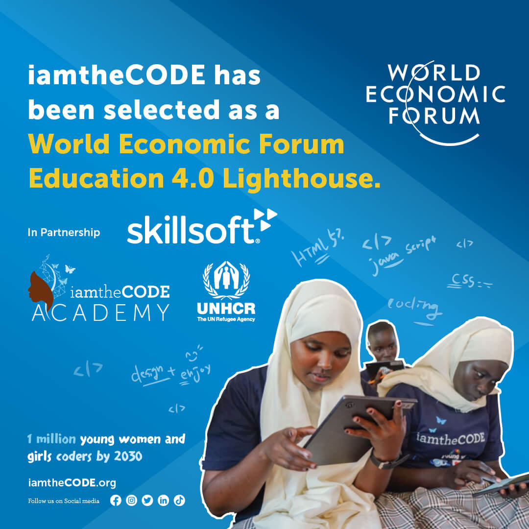 iamtheCODE Becomes a World Economic Forum Education 4.0 Lighthouse and Names Baroness Martha Lane Fox as a New Patron