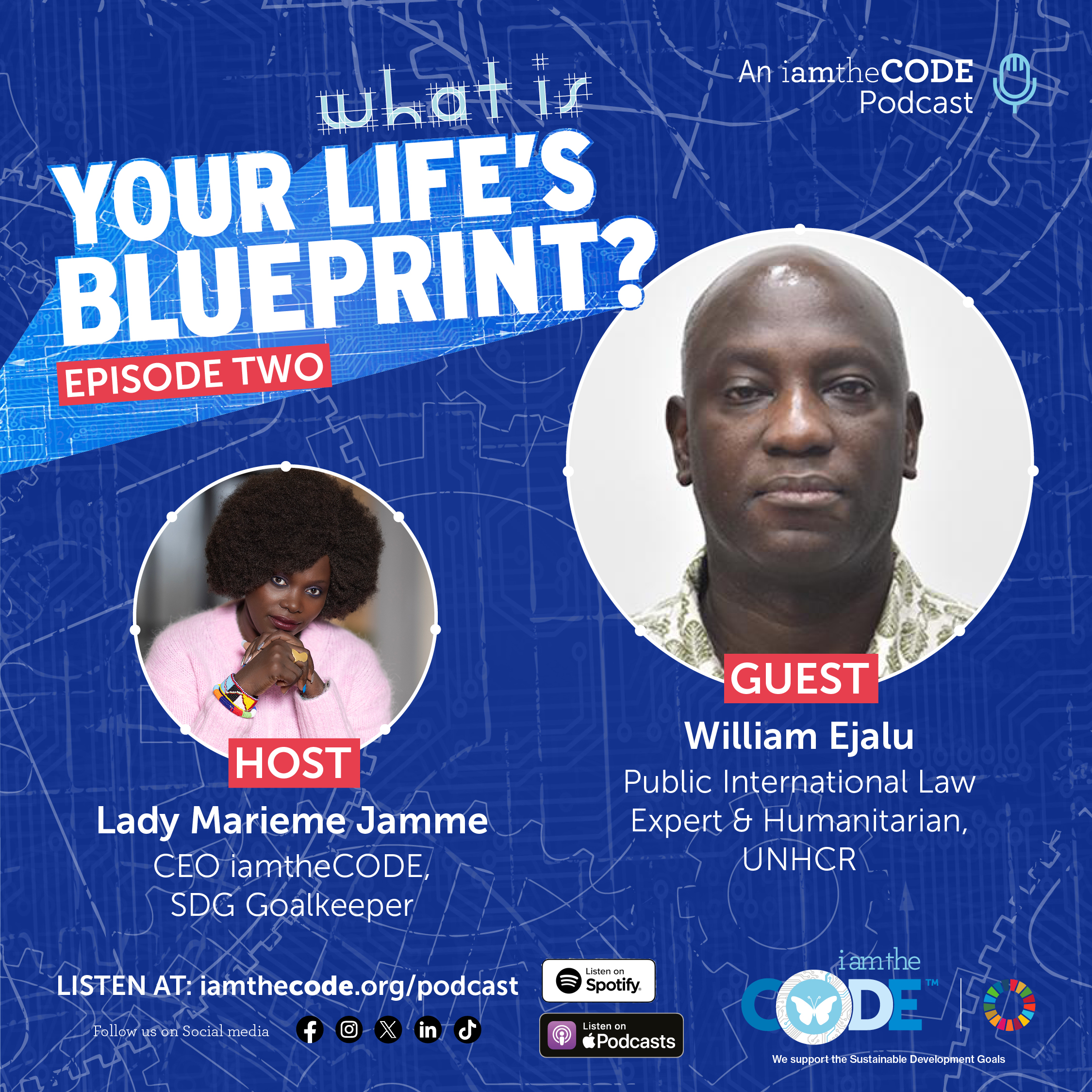 S9 E2 What Is Your Life Blueprint? – “Solutions From The Margins”: A Conversation with William Ejalu